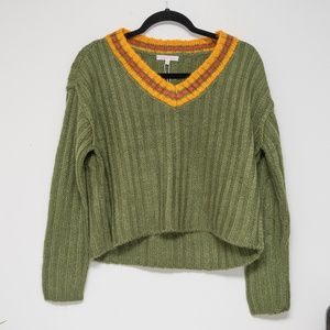 Filocaly long sleeve sweater crop top